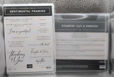 Sentimental Framing Bundle Stampin' Up! Never Used, Retired