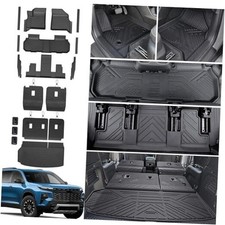 Floor Mats Set for 2024 2025 2026 Chevy Traverse  24-26 7 Seats-Full Mats Set