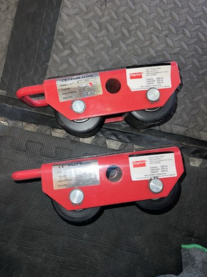 #ad Dayton Machine Roller 2MPR6 5500 Lb Capacity Set Of 2 SF25 $150.00