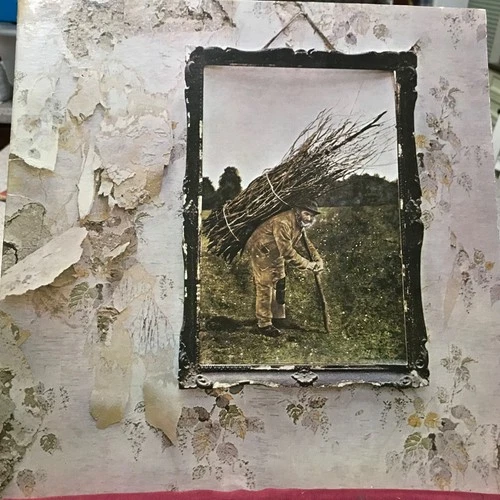 Led Zeppelin IV Stairway To Heaven cardboard album cover only