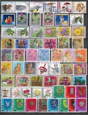 SUISSE LOT DE 60 TIMBRES PROJUVENTUTE  ENTRE 1979 ET 1995 TOUS DIFFERENTS