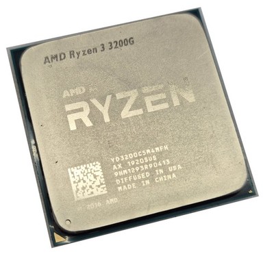 AMD Ryzen 3 3200G CPU, Sockel AM4, 4 Kerne, 3,6 GHz Basistakt Desktop Prozessor
