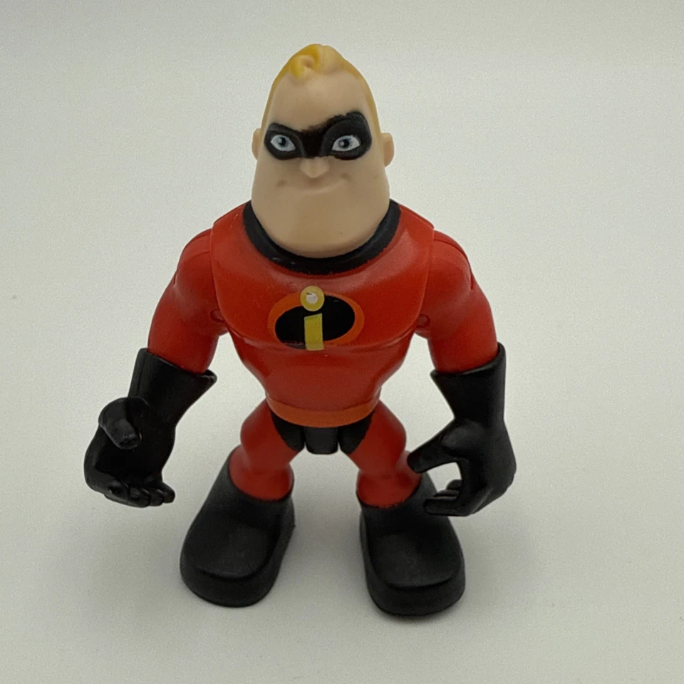 Pixar The Incredibles Figures Mr Incredible Elastigirl Dash Jack-Jack Articulate - Изображение 2 из 4