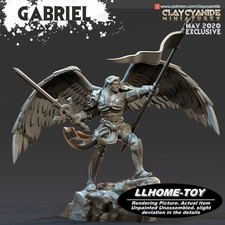 10CM tall Gabriel battle 3D Print Model Unpainted Unassembled GK statue Figure