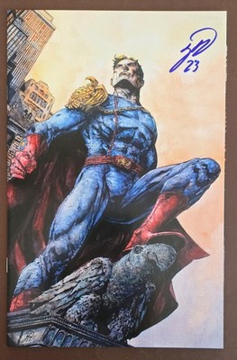 The Boys #1 Virgin Variant Signed Johnny Desjardins COA /1500 Dynamite Comics