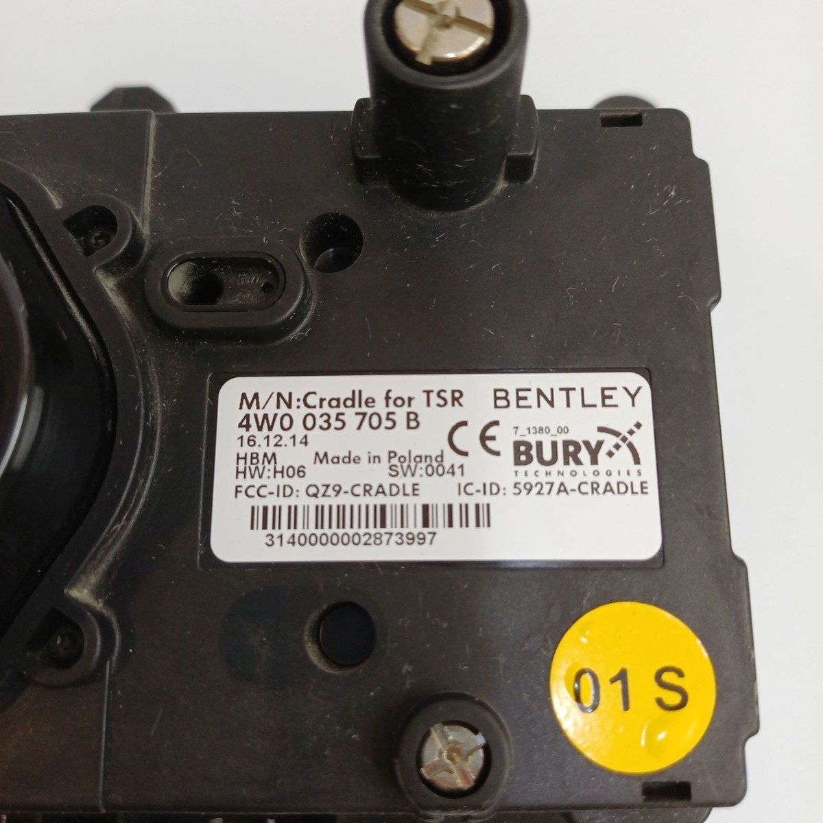 Bentley Flying Spur 取扱説明書　車検証ケース ベントレー 2014 Bentley Flying Spur Rear Touch Screen Remote TSR 4W0035705 | eBay