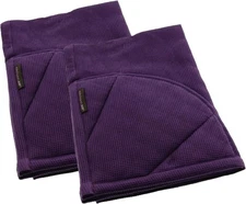 Rachael Ray Moppine Towel, 2pk - 2-in-1 Kitchen Towel and Pot Holder, Lavender