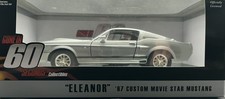 Greenlight/Hollywood  1967 GONE IN 60 Seconds  "ELEANOR"  SILVER Mustang, NIB.