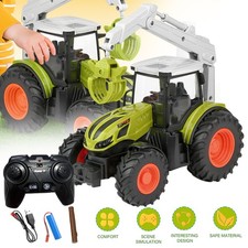 Ferngesteuerter Traktor Ferngesteuert, 2.4 Ghz, RC Traktor Spielzeug für Kinder