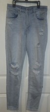 Levi's 721 Women's size 30 Blue Jeans High Rise Skinny Jean Light Wash