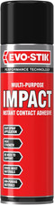 EVO-STIK Impact Instant Contact Adhesive Spray - 500Ml - Multipurpose High-Stren