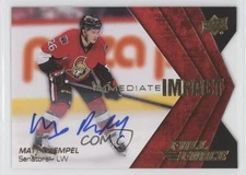 2015-16 Upper Deck Full Force Immediate Impacts Matt Puempel Rookie Auto RC 04vj