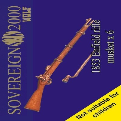 Sovereign 2000 - 1853 Enfield rifle musket (set of 6)            54mm - S2KW5423