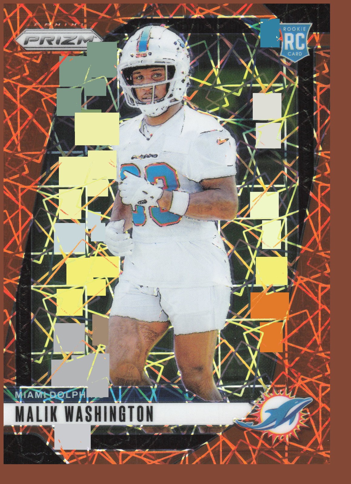 2024 Panini Prizm #371 Malik Washington Lazer