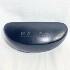 Ralph Lauren Black Hard Clam Shell Glasses Case Eye Glasses Sunglasses Eyewear