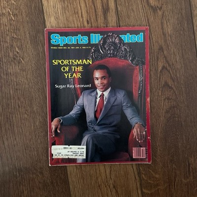 Vintage Sports Illustrated Magazine Dec 28 1981 Sugar Ray Leonard