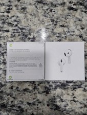 Apple AirPods 4 Wireless Bluetooth Earbuds White Active Noise Cancellation