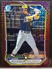 Handelfry Encarnacion (RC) 2026 Bowman Chrome #BCP-47 BURGANDY MOJO /275 Brewers