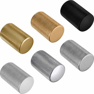 Viefe Möbelknopf Graf Ø 17 rund Türknopf Schrankknopf schwarz Gold silber Knopf