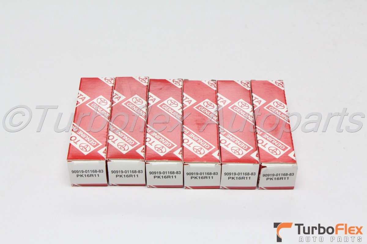 Toyota Supra 94-97 JZA80 Platinum Spark Plug Set of 6 Genuine OEM