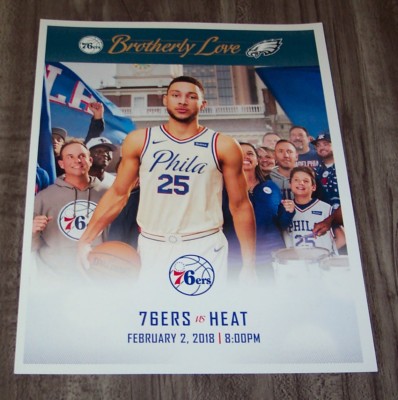 nba ベン・シモンズ　ポスター PHILADELPHIA 76ERS SIXERS BEN SIMMONS 8.5