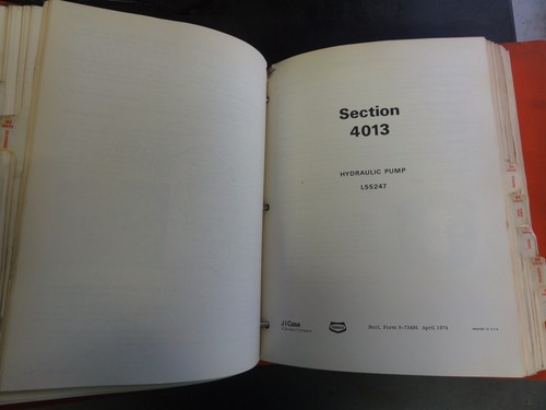 Case 680 CK Series E Loader Backhoe Service Manual 9-73495 - Picture 6 of 9