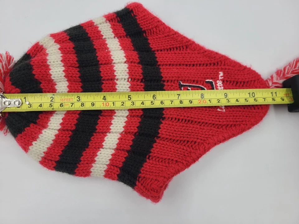 Joven Louisiana Lafayette Ragin Cajuns Gorro Orejeras Invierno Sombrero Gorra Niño Niña Foto 3 de 4