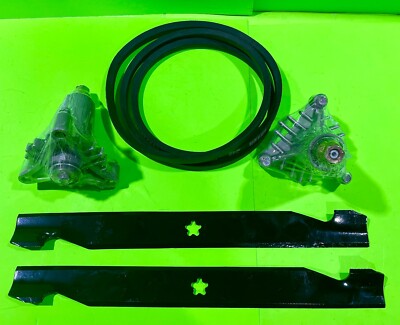 NEW 42'' Deck Rebuild Kit Fits Husqvarna YT150 - Blades, Spindles, Belt Kit