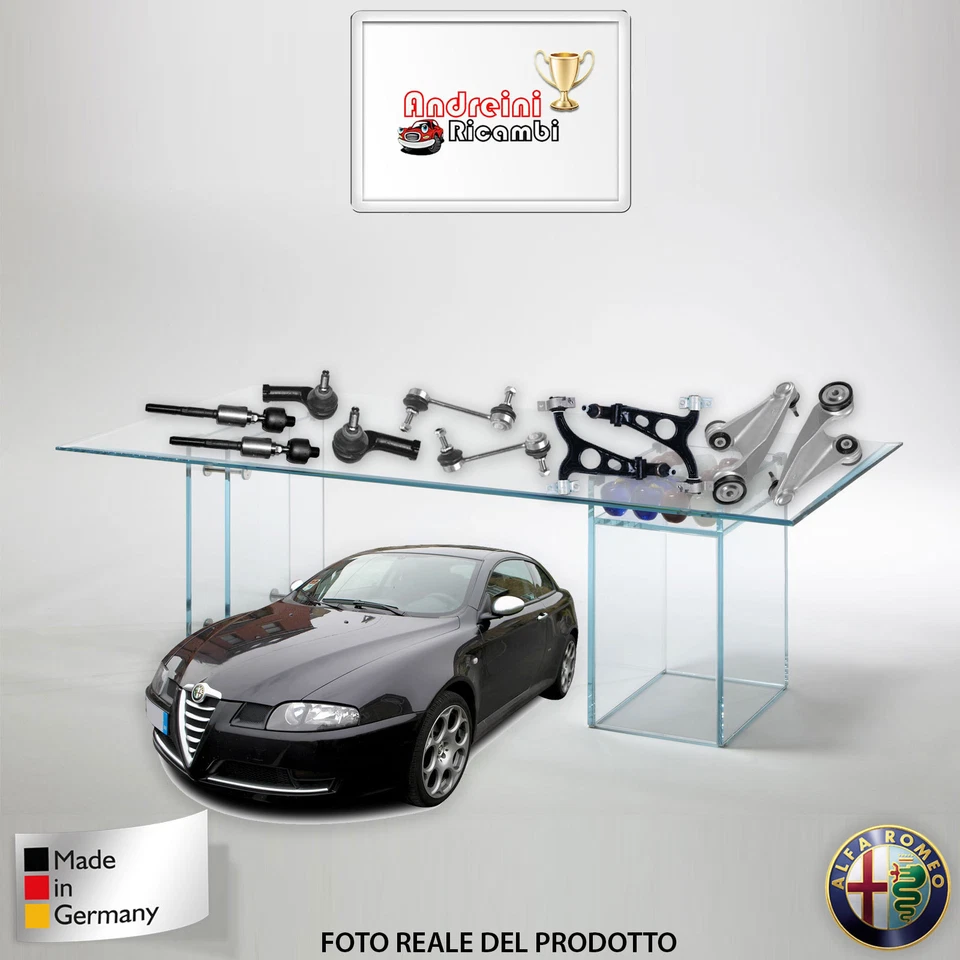 KIT BRACCETTI 10 PEZZI ALFA ROMEO GT 1.9 JTD 110KW 150CV DAL 2006 -> - Imagen 2 de 2