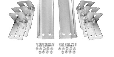 Garage Door Rails / Vertical Track Set of 2 (Right and Left Side)
