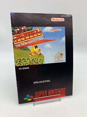 Pac-Man 2: The New Adventures (Super Nintendo) SNES | NUR die Anleitung [Gut]