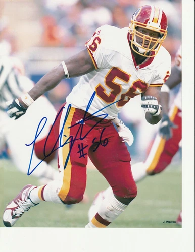 Washington Redskins Lavar Arrington autographed 8 x 10 photo
