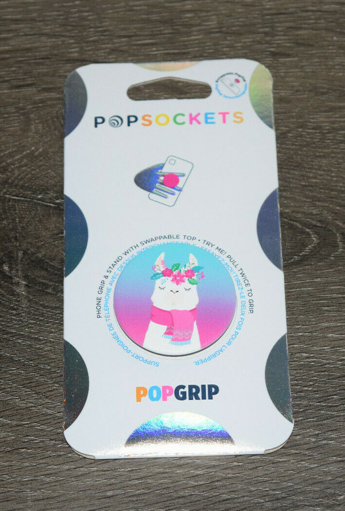 PopSocket Swappable Phone Grip & Stand - HOLI LLAMA-image