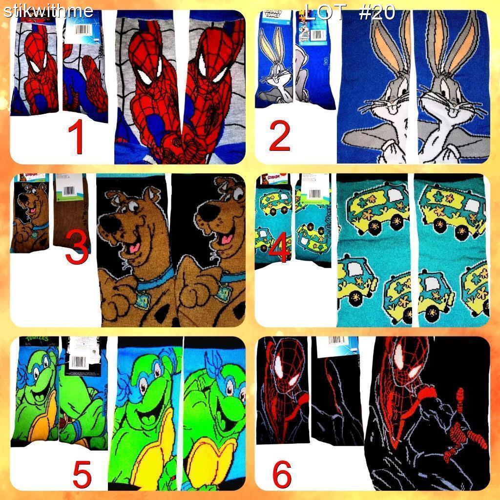 Odd Sox Crazy Novelty Socks for Men Size 6-12 Fun Gag Gift Lot of 20 New