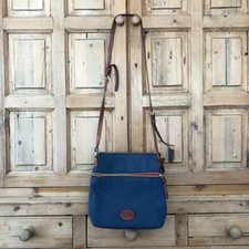Dooney and Bourke Women's Navy Blue Crossbody Purse Small / Medium Adjustable