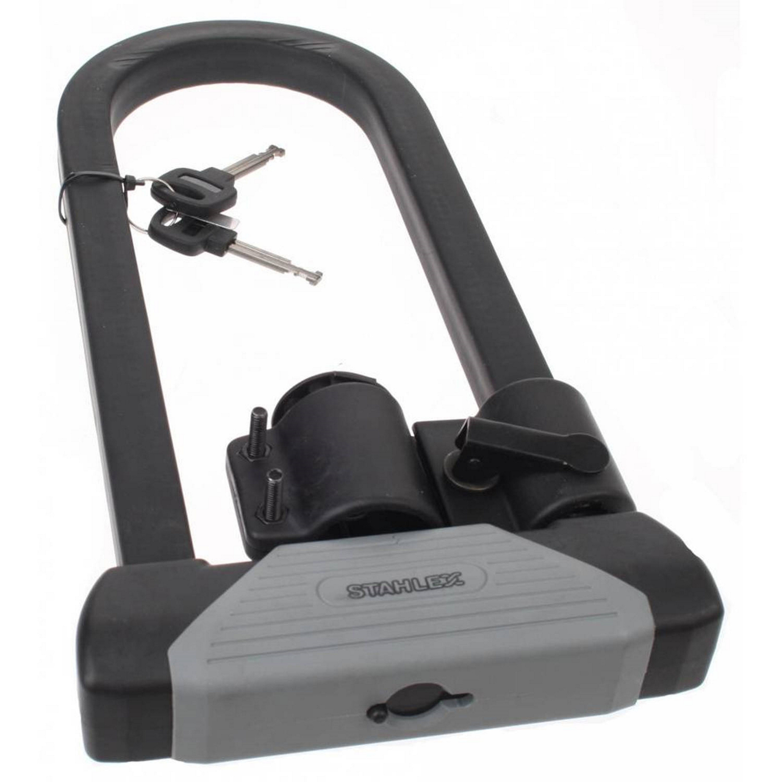 Fahrrad Bügelschloss 330 x 167 мм Stahlex 553 + Подвеска для электровелосипеда Schloss schwarz