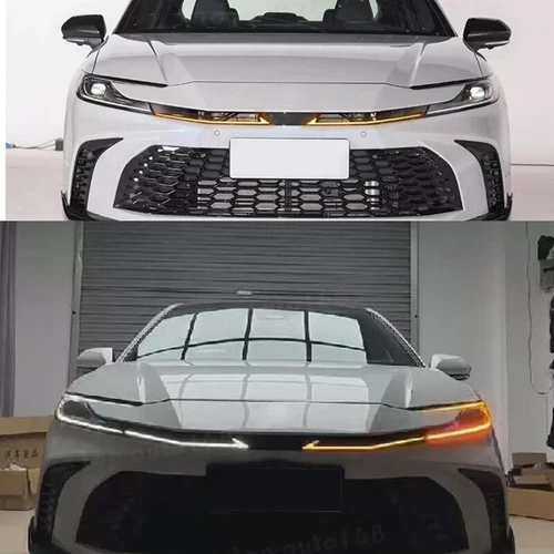 Front Bumper Center Grille LED Running Light Turn Signal for Camry 2025-2026 - Foto 4 di 13