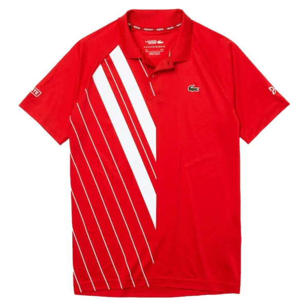 Polo lacoste cheap homme djokovic