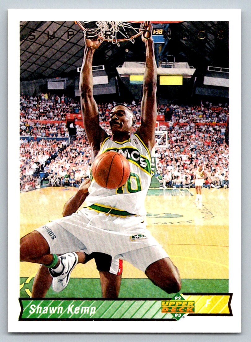 SHAWN KEMP❣️BAB❣️貴重❣️証明書付き❣️ 1992-93 Upper Deck #243 Shawn Kemp | eBay