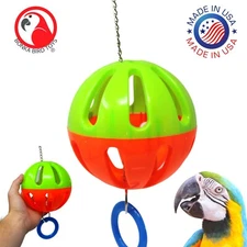 3834 Single Tuff Ball Large  Colored Plastic Rattle Ball Durable Amazons Africa