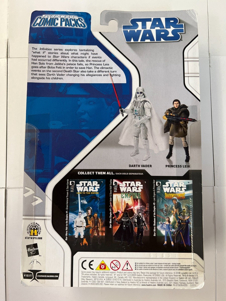 スターウォーズ コミックパック #4 LEIA & DARTH VADER Star Wars Comic Packs Princess Leia & Darth Vader – Zapp! Comics