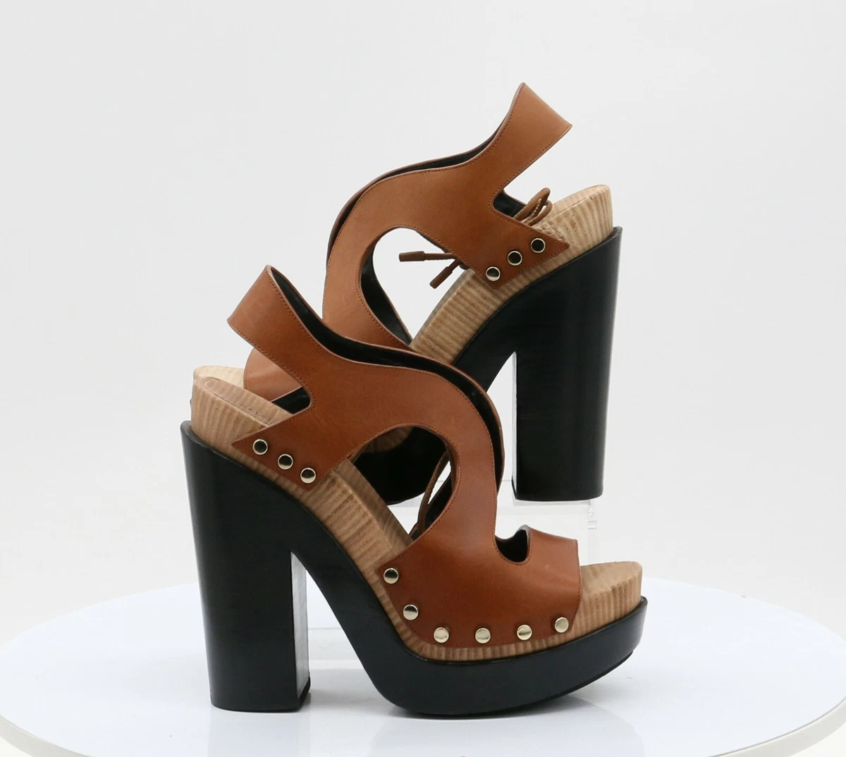 Balenciaga block deals heel
