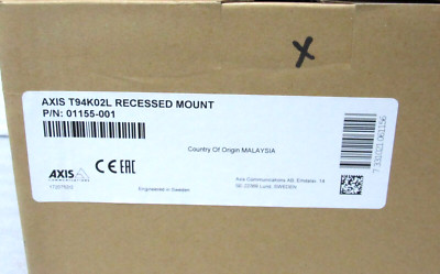 [Lot of 3] Axis 5505-571 T94K01L Recessed Mount Camera Mount Drop [CTOKT]