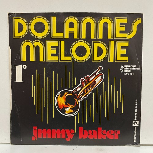 Jimmy Baker - Dolannes Melodie; vinyl 45RPM 7" unplayed - Foto 2 di 4