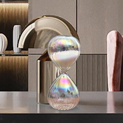 Moderne Sanduhr aus Glas für Zuhause und Büro Deko