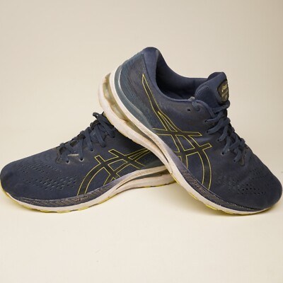 VGC!  Asics Gel Kayano 28 Mens Size 12 B Navy Blue Running Shoes 1011B189 No Ins