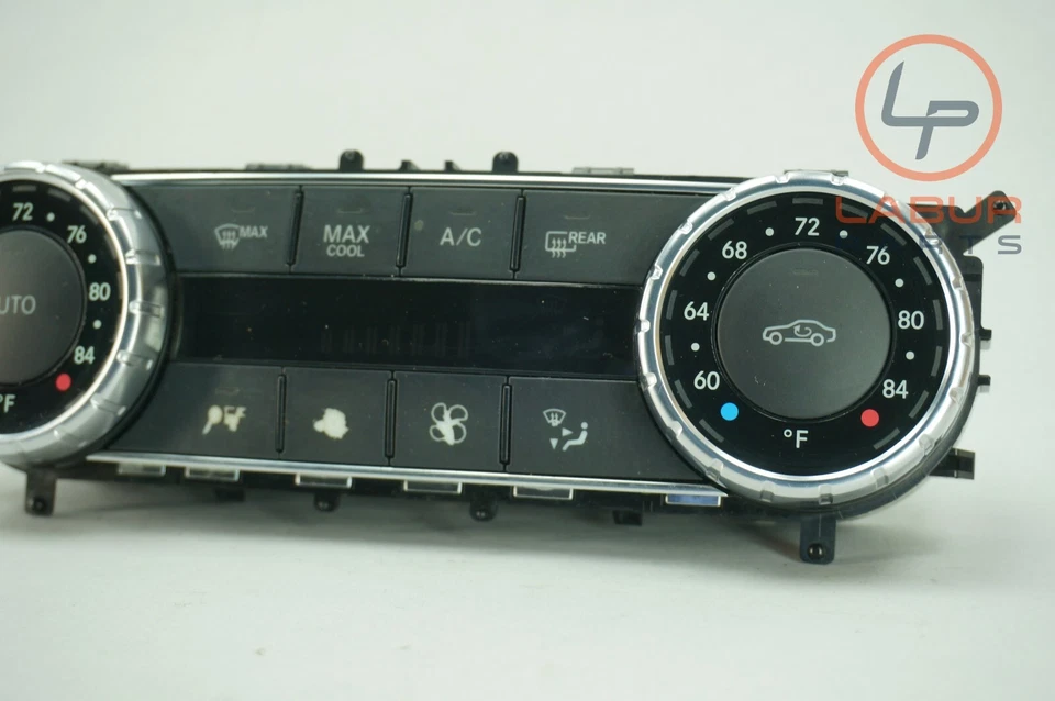 W204 12-18 Mercedes C CLS GLK Clase A/C Calefacción Temperatura Climatizador Control B591 Foto 3 de 4