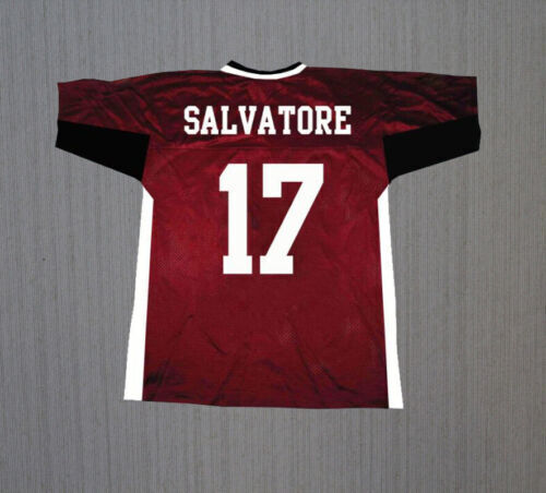Stefan Salvatore 17 Mystic Falls Timberwolves Jersey Vampire Red