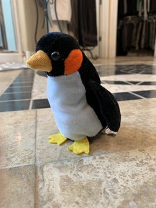 small stuffed penguin