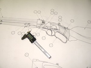 Farrow Schuetzen Rifle Measured Drawings, Blueprints!